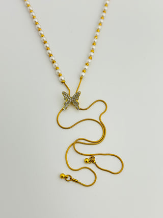 Queen Medusa Style Butterfly Necklace