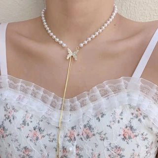 Queen Medusa Style Butterfly Necklace