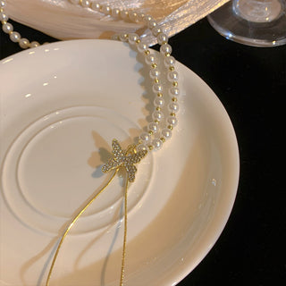 Queen Medusa Style Butterfly Necklace