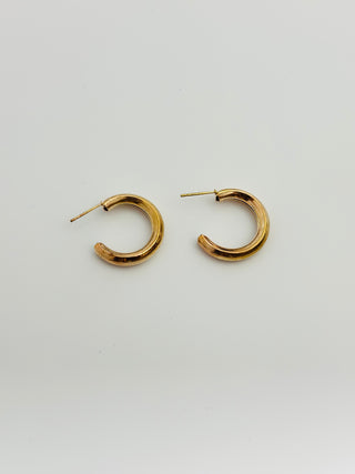 Queen Medusa Golden Earrings